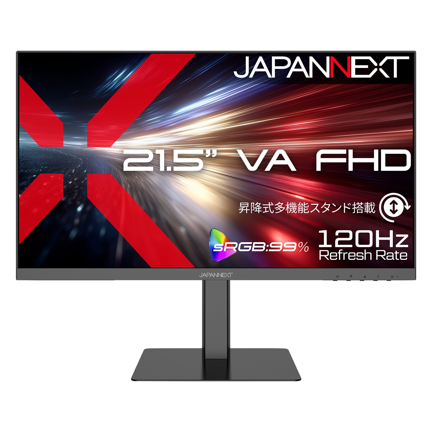 JAPANNEXT 21.5インチ VAパネル搭載 フルHD(1920×1080)解像度 液晶 