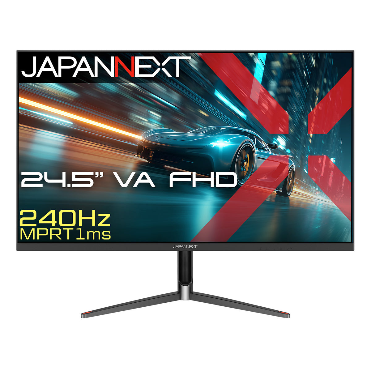 ECサイト限定】JAPANNEXT 24.5インチ VAパネル搭載 240Hz/1ms(MPRT 