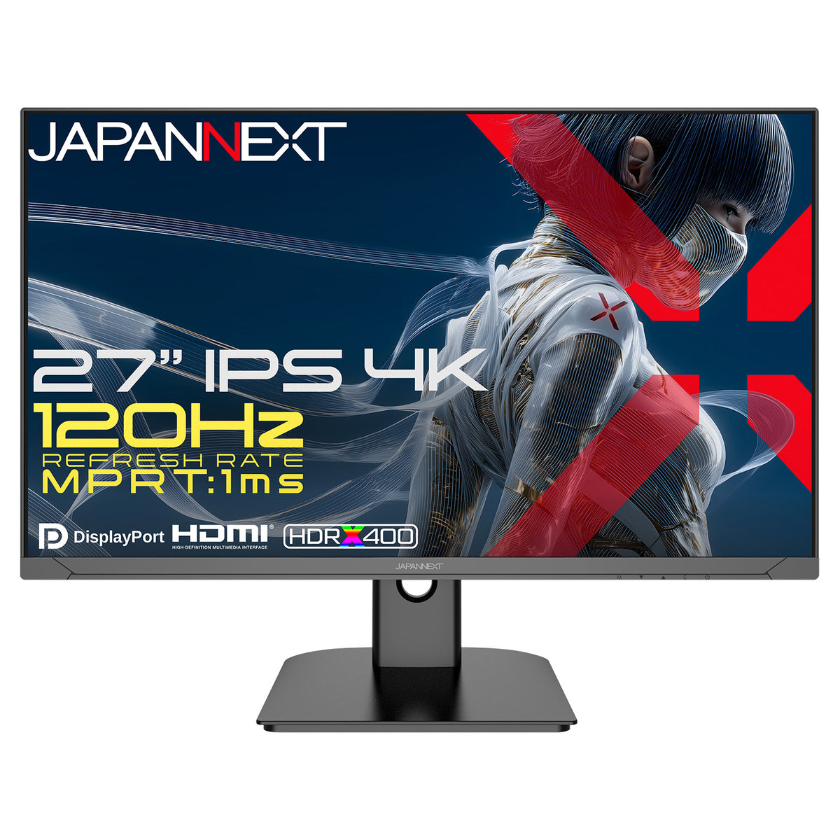 ECサイト限定】JAPANNEXT 27インチ IPSパネル搭載 120Hz/1ms(MPRT)対応 
