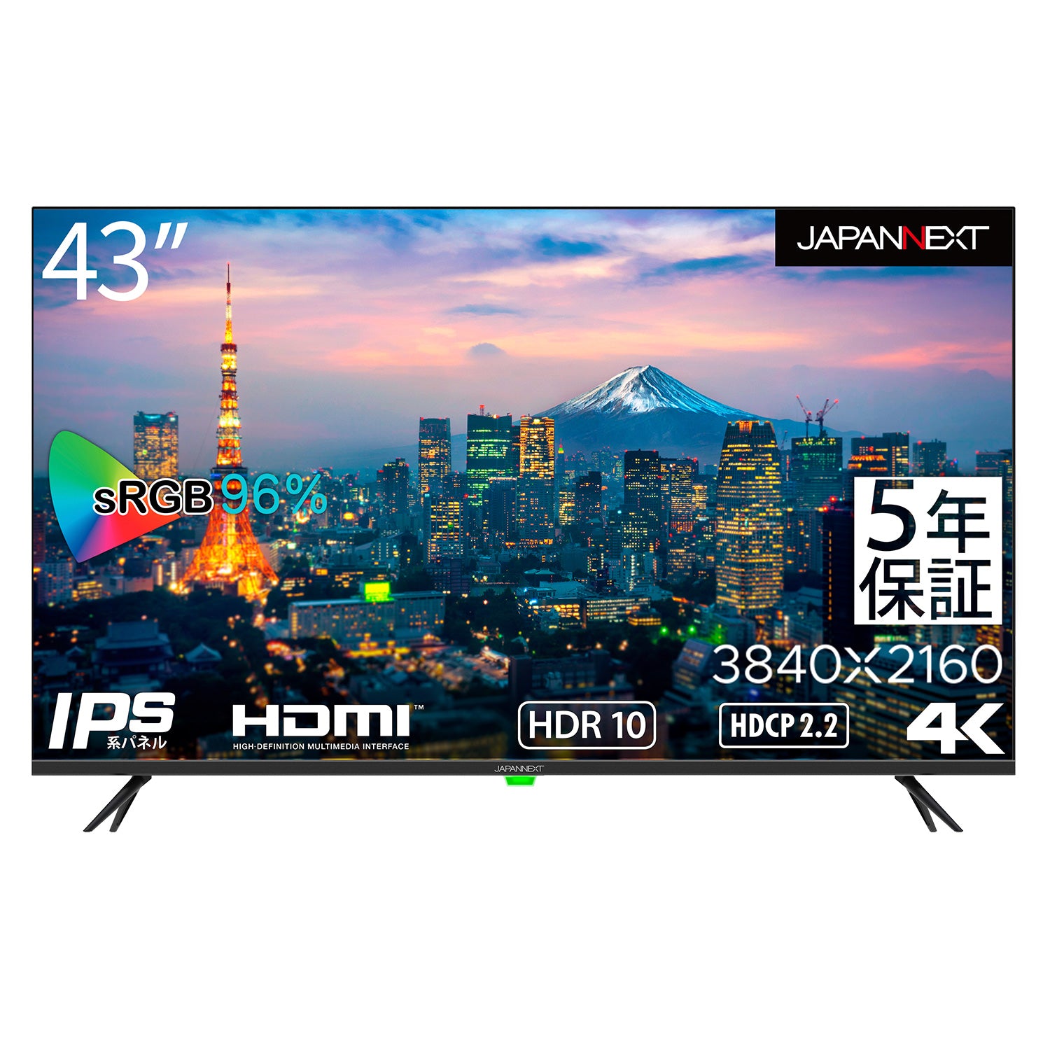 JN-HDR432IPS4K-H5【5年保証モデル】