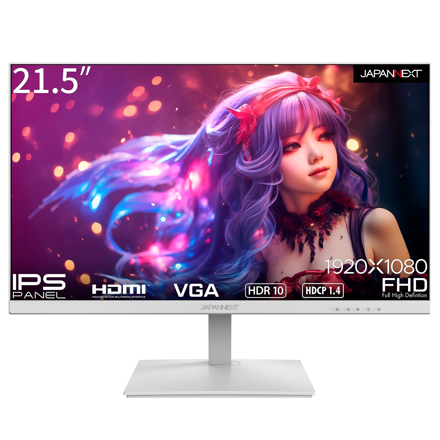 JAPANNEXT 21.5インチIPSパネル搭載 フルHD液晶モニター JN-IPS215FHDR 