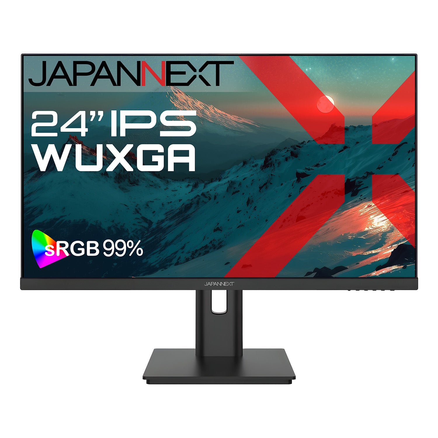 JAPANNEXT 24インチ IPSパネル搭載 WUXGA(1920x1200)解像度 液晶 