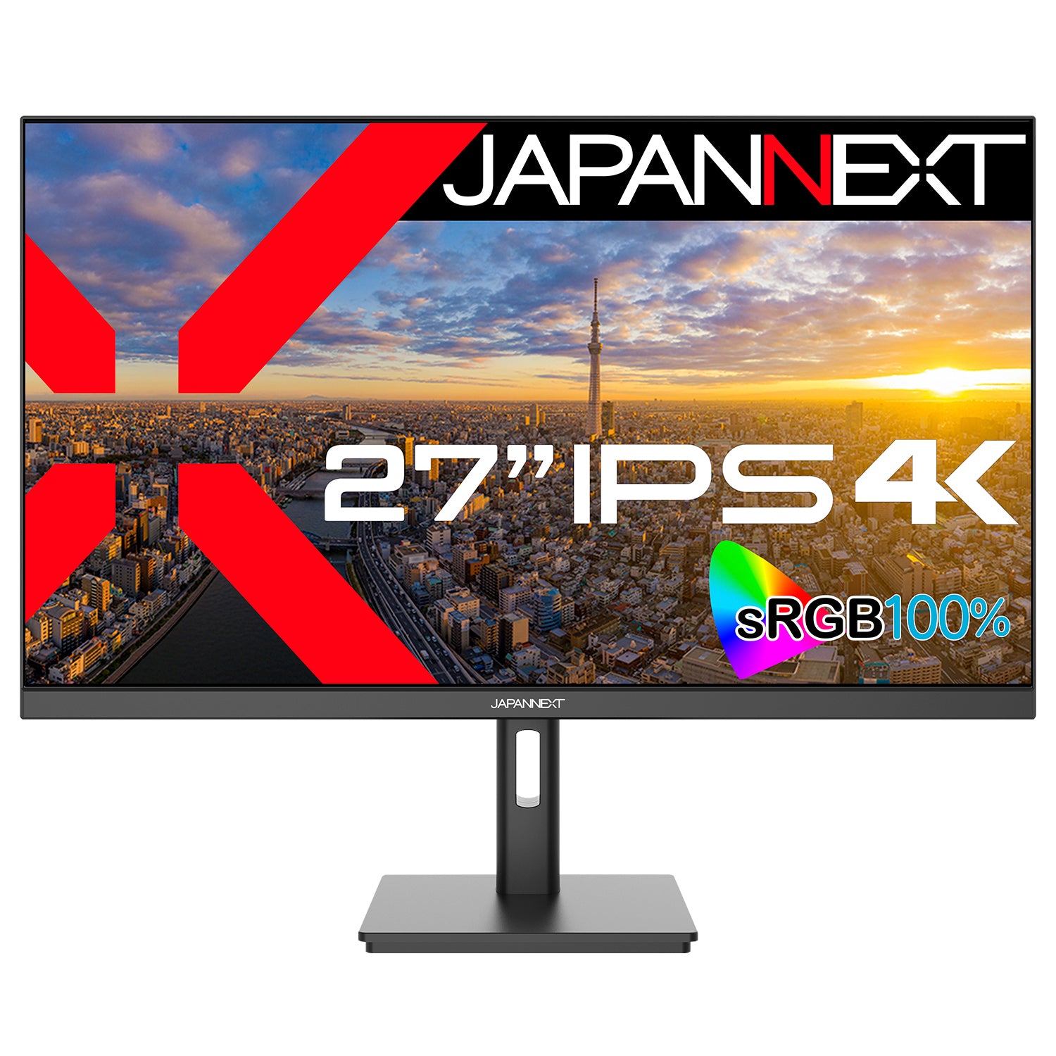 JAPANNEXT 27インチ IPSパネル搭載 4K(3840x2160)解像度 液晶モニター 