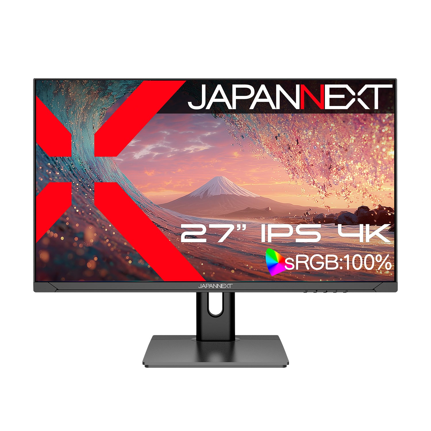 JAPANNEXT 27インチ IPSパネル搭載 4K(3840x2160)解像度 液晶モニター 