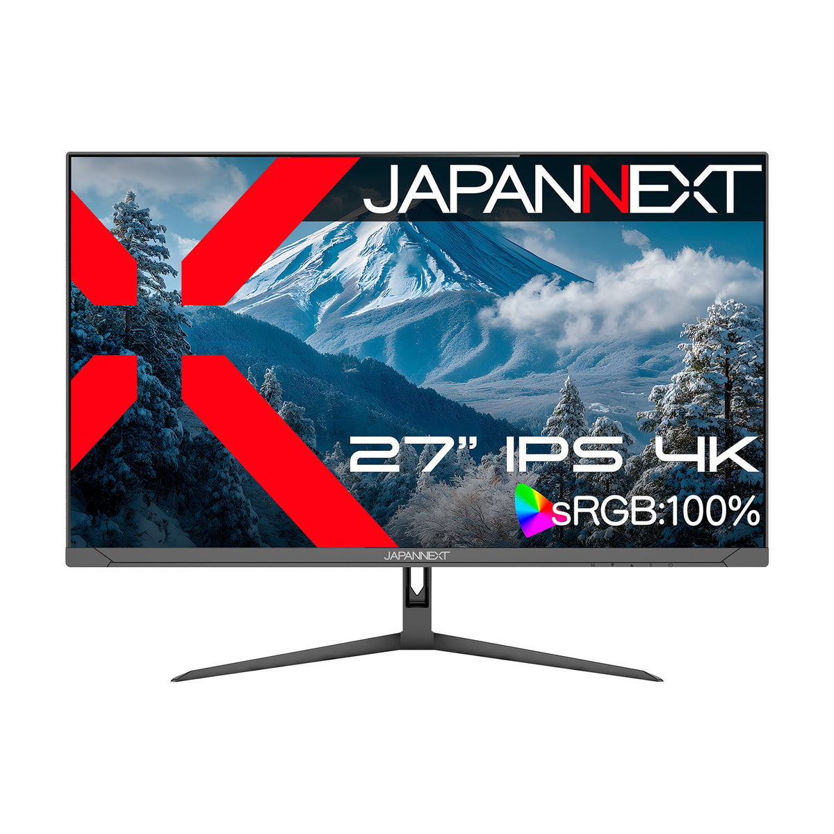 JAPANNEXT 27インチ IPSパネル搭載 4K(3840x2160)解像度 液晶モニター 