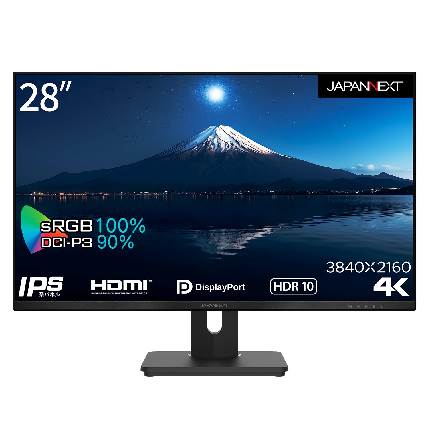 JAPANNEXT 28型 IPS 4K液晶モニター JN-IPS28FLUHDR-HSP HDMI DP 昇降
