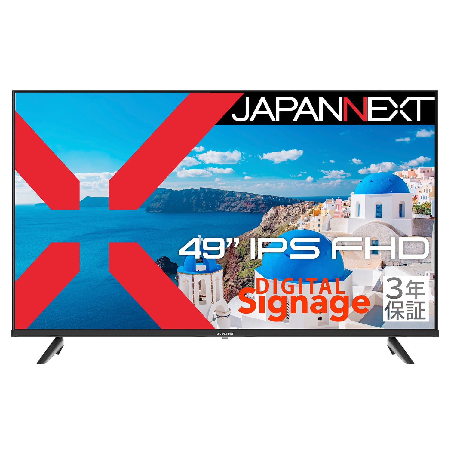 3年保証モデル】JAPANNEXT 49インチ IPSパネル搭載 フルHD(1920x1080 