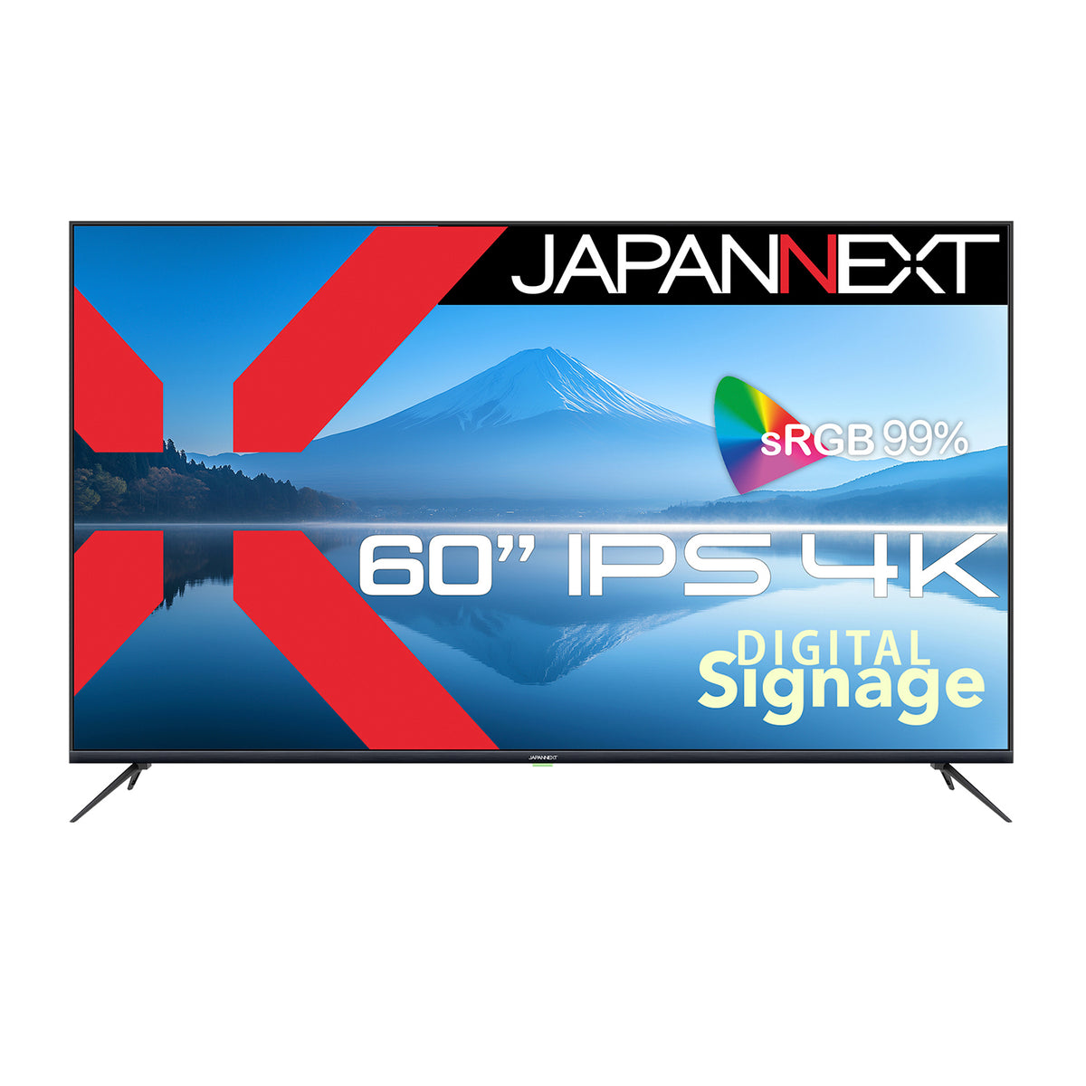 JAPANNEXT 60インチ IPSパネル搭載 4K(3840x2160)解像度 大型液晶 