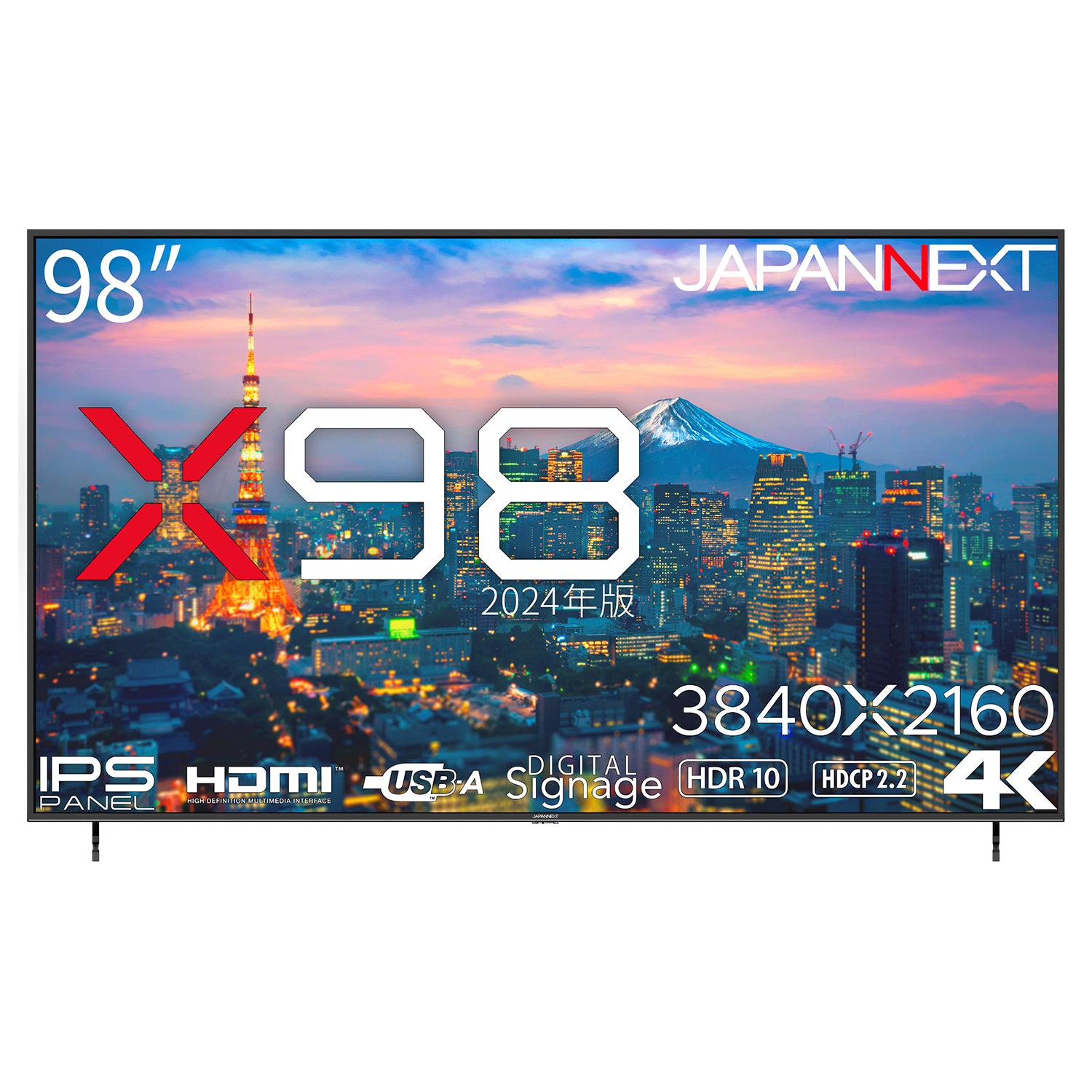 【生産完了】【X98 2024版】JN-IPS9803TUHDR