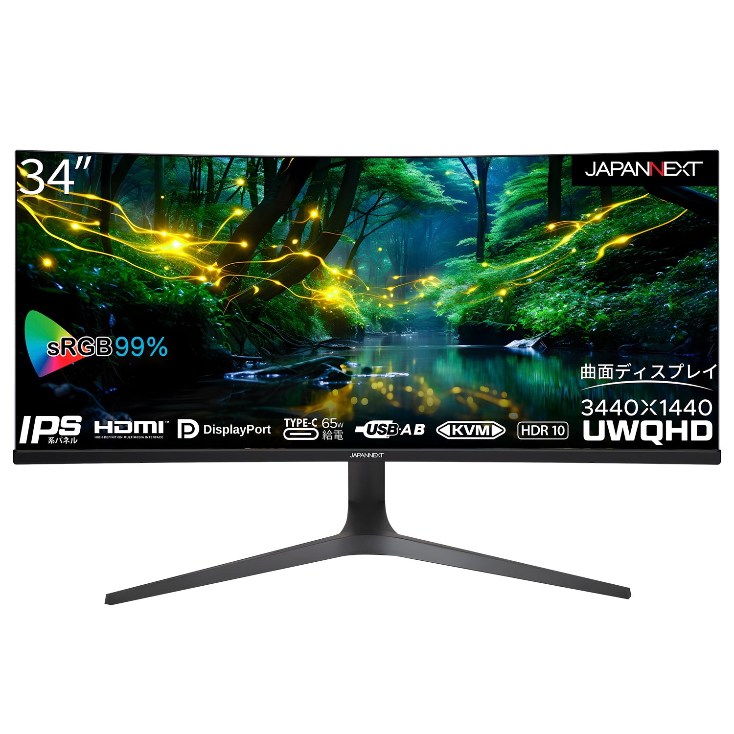 【生産完了】JN-IPSC34UWQHDR-C65W-H