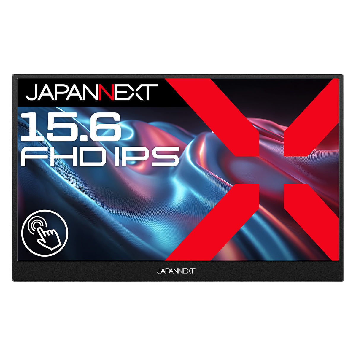 ECサイト限定】JAPANNEXT 15.6インチ IPSパネル搭載 10点マルチタッチ 