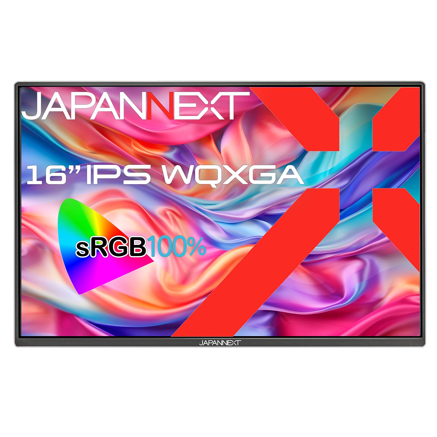 JAPANNEXT 16インチ IPSパネル搭載 WQXGA(2560x1600)解像度 モバイル 