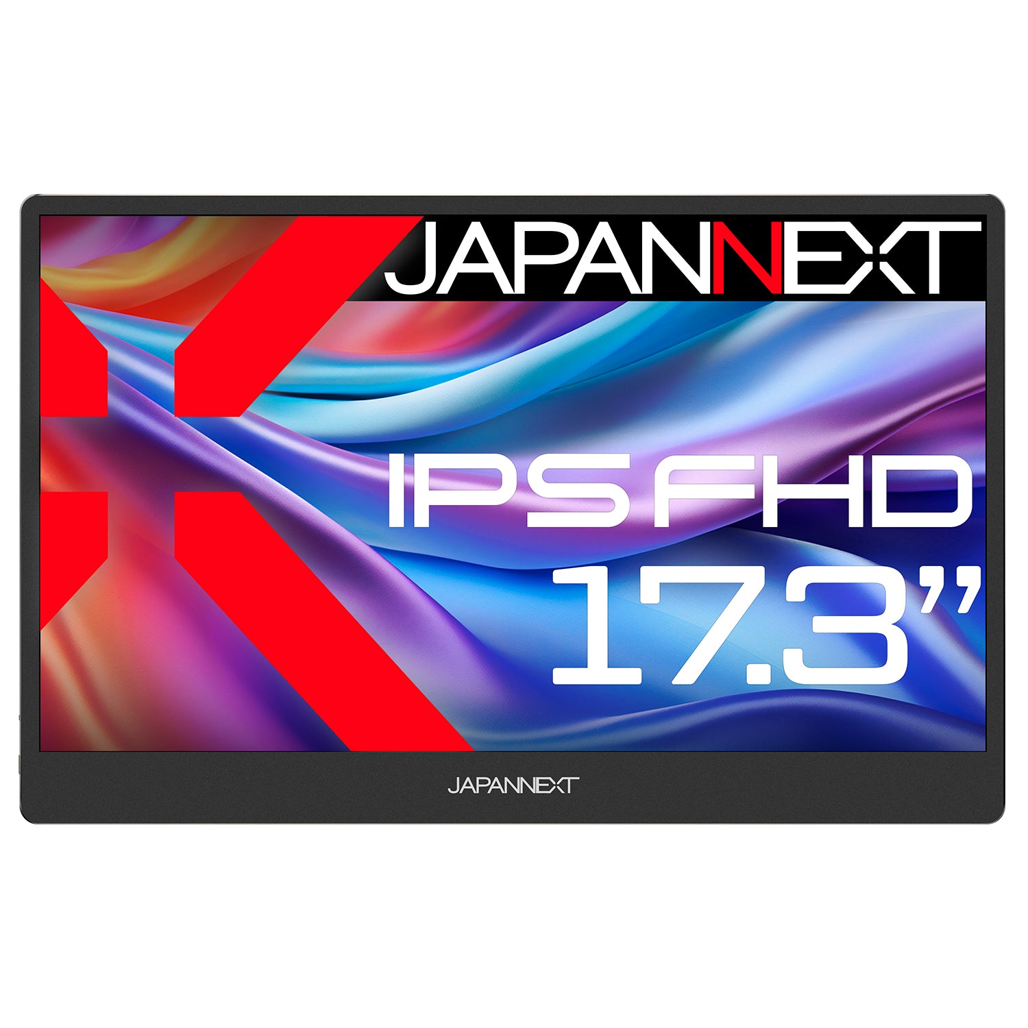 JAPANNEXT 17.3インチ IPSパネル搭載 フルHD(1920x1080)解像度 モバイルモニター JN-MD-IPS1730FHDR-N  USB Type-C miniHDMI HDR スマートケース付き