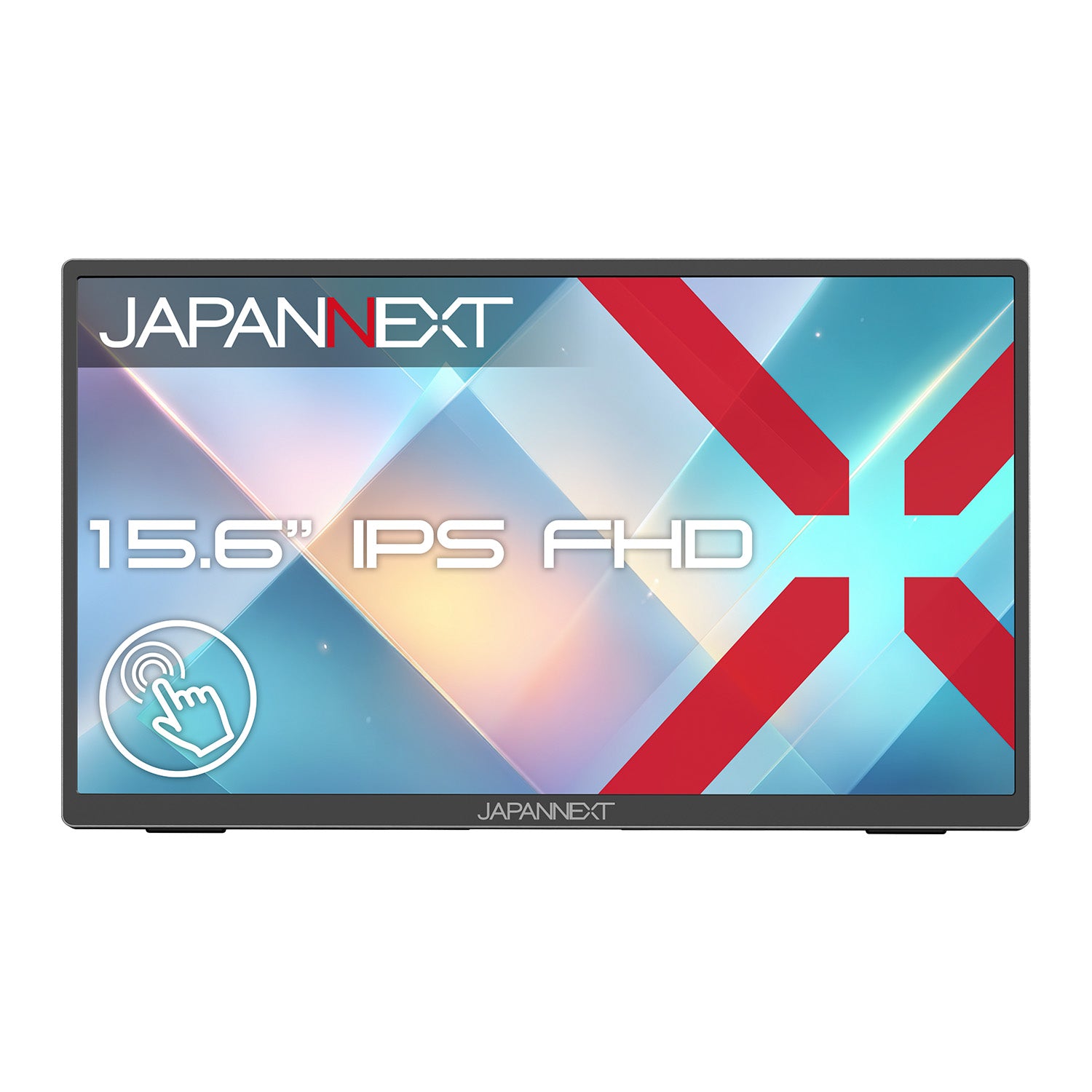 JAPANNEXT 15.6インチ IPSパネル搭載 10点マルチタッチ対応 フルHD