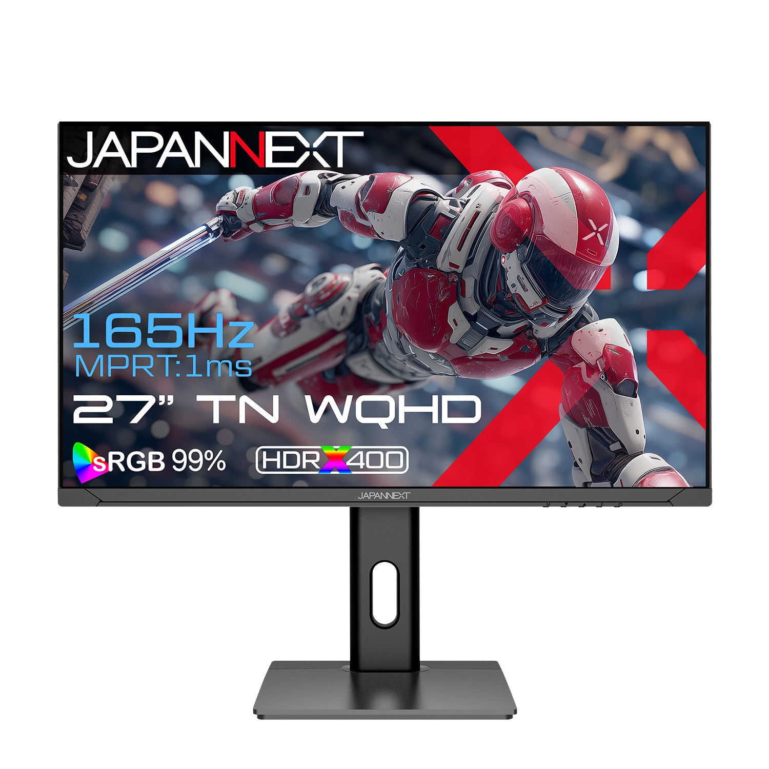 Amazon.co.jp限定】 JAPANNEXT 27インチ TNパネル搭載 165Hz/1ms(MPRT 