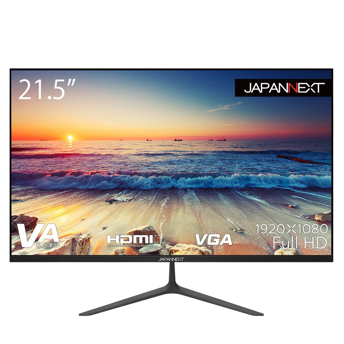 JAPANNEXT 21.5型 フルHD(1920x1080) 液晶モニター JN-V215DF HDMI VGA