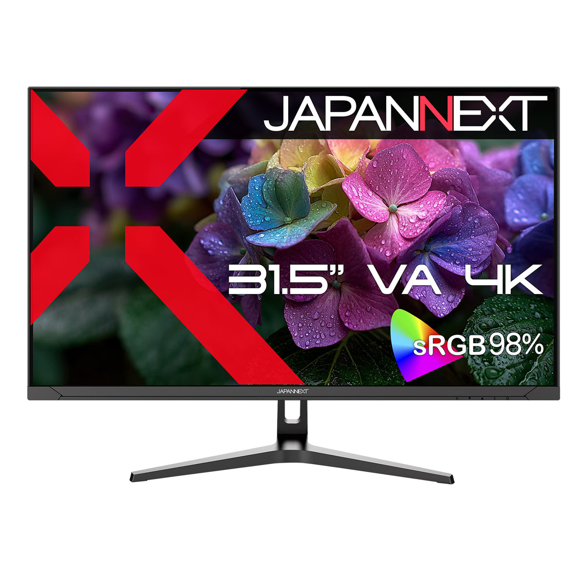 JAPANNEXT 31.5インチ VAパネル搭載 4K(3840x2160)解像度 液晶モニター 