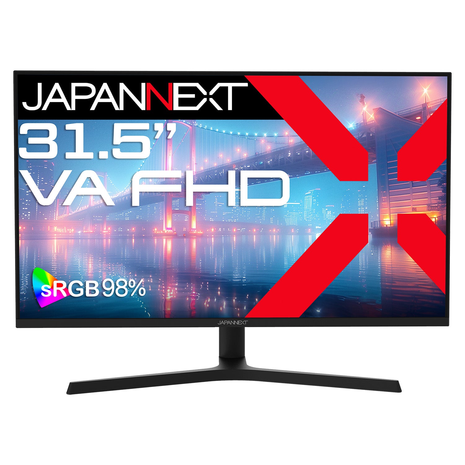 ECサイト限定】 JAPANNEXT 31.5インチ VAパネル搭載 フルHD(1920x1080 