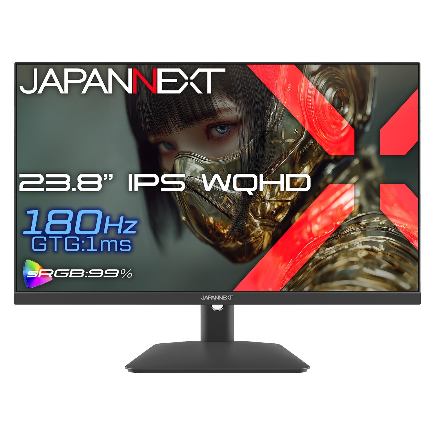 Amazon.co.jp限定】JAPANNEXT 23.8インチ IPSパネル搭載 180Hz/1ms(GTG