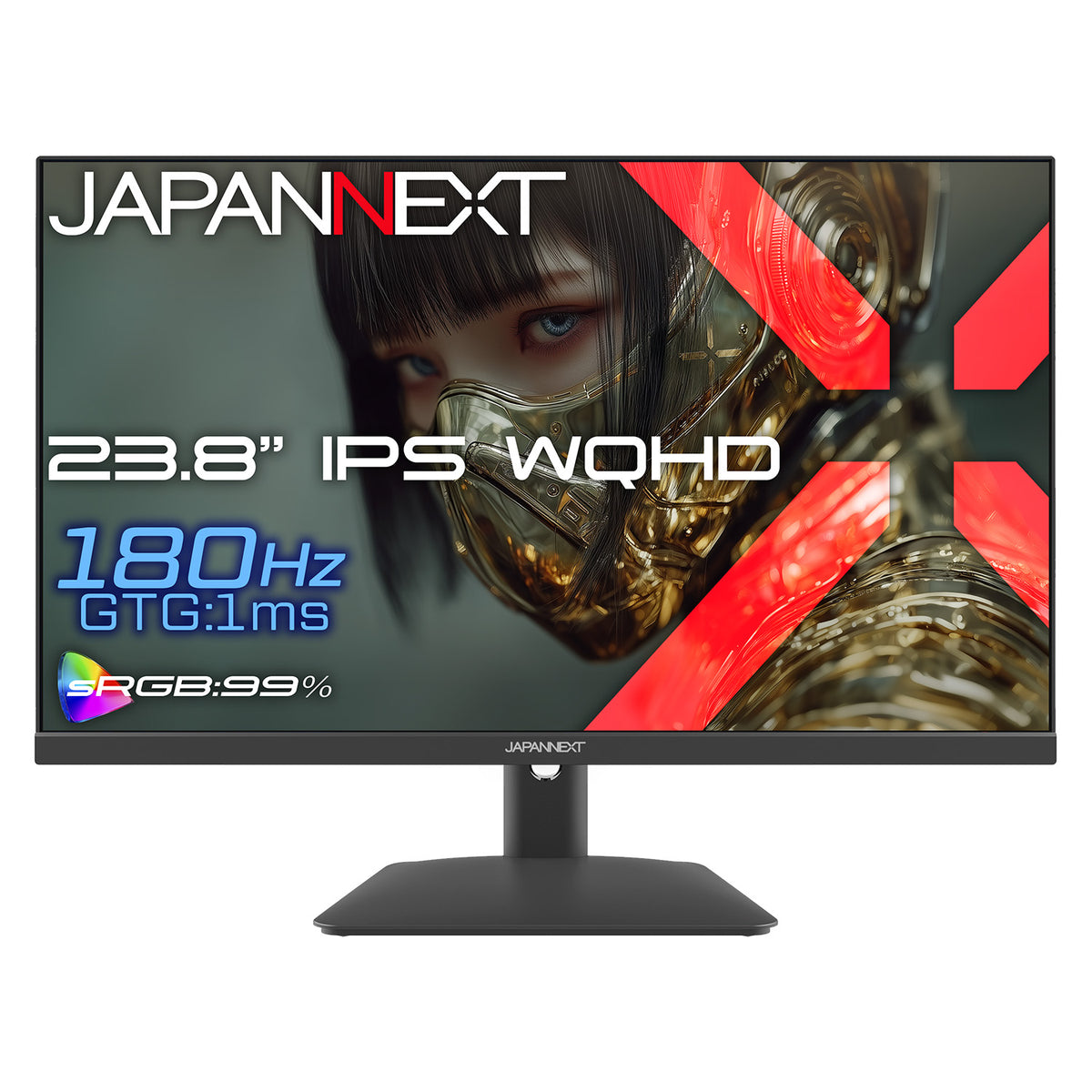 Amazon.co.jp限定】JAPANNEXT 23.8インチ IPSパネル搭載 180Hz/1ms(GTG 