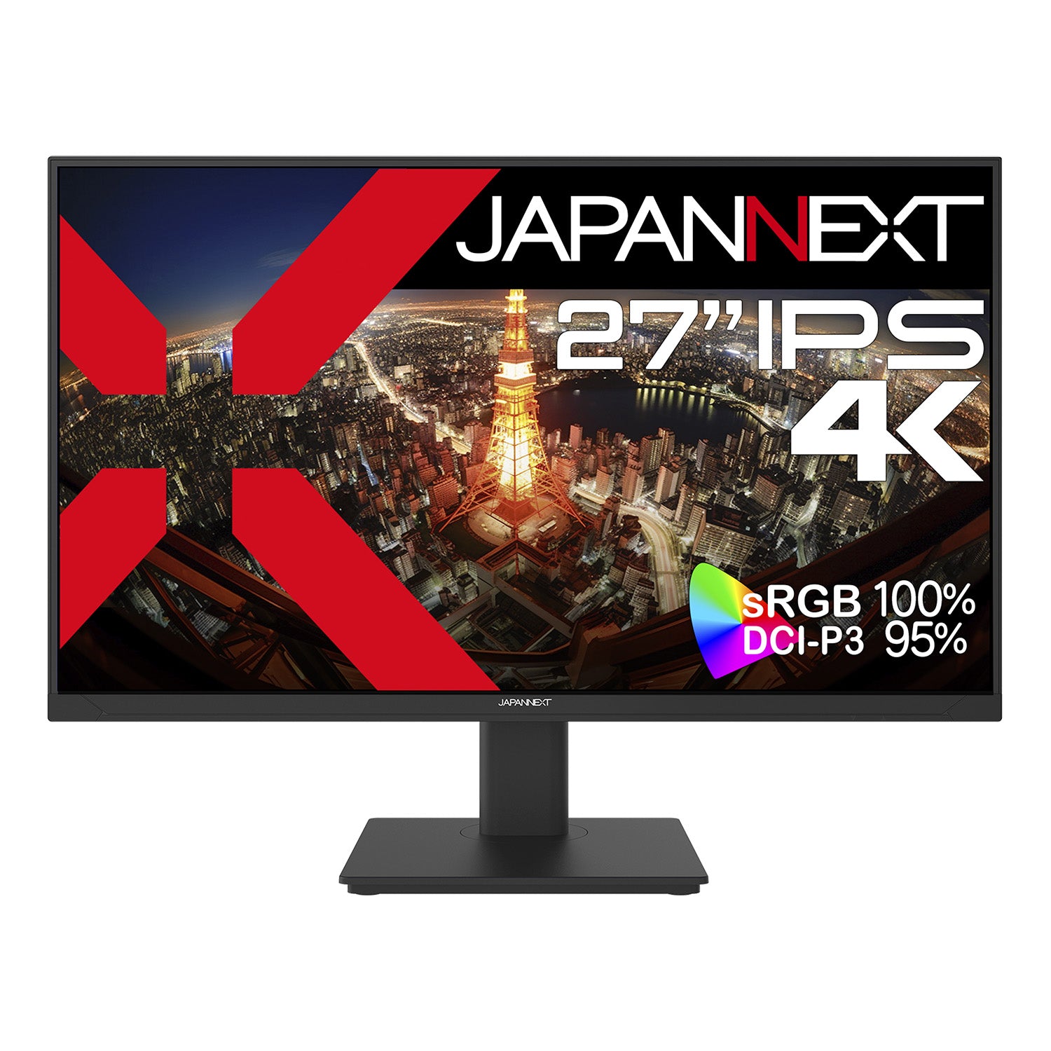 Amazon.co.jp限定】JAPANNEXT 27インチ IPSパネル搭載 4K(3840x2160 