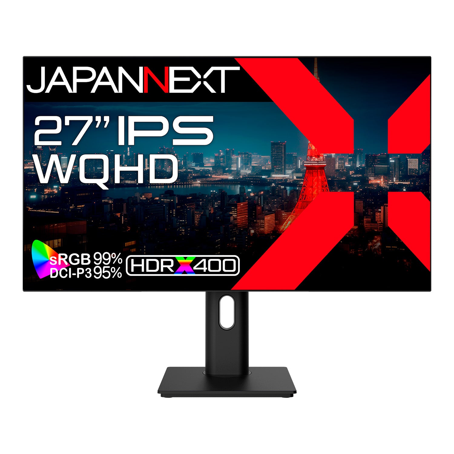 Amazon.co.jp限定】27インチ IPSパネル搭載 WQHD(2560x1440)解像度 