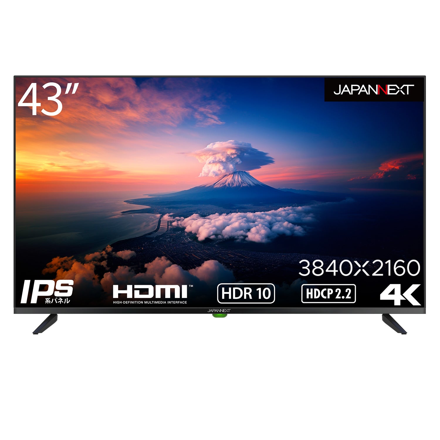 JAPANNEXT 43インチ 大型4K液晶ディスプレイ JN-I432TUR 低価格の