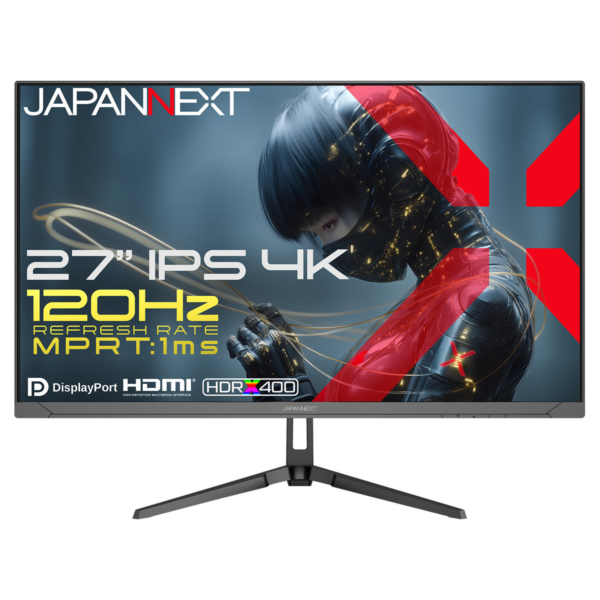 Amazon.co.jp限定】JAPANNEXT 27インチ IPSパネル搭載 120Hz/1ms(MPRT 