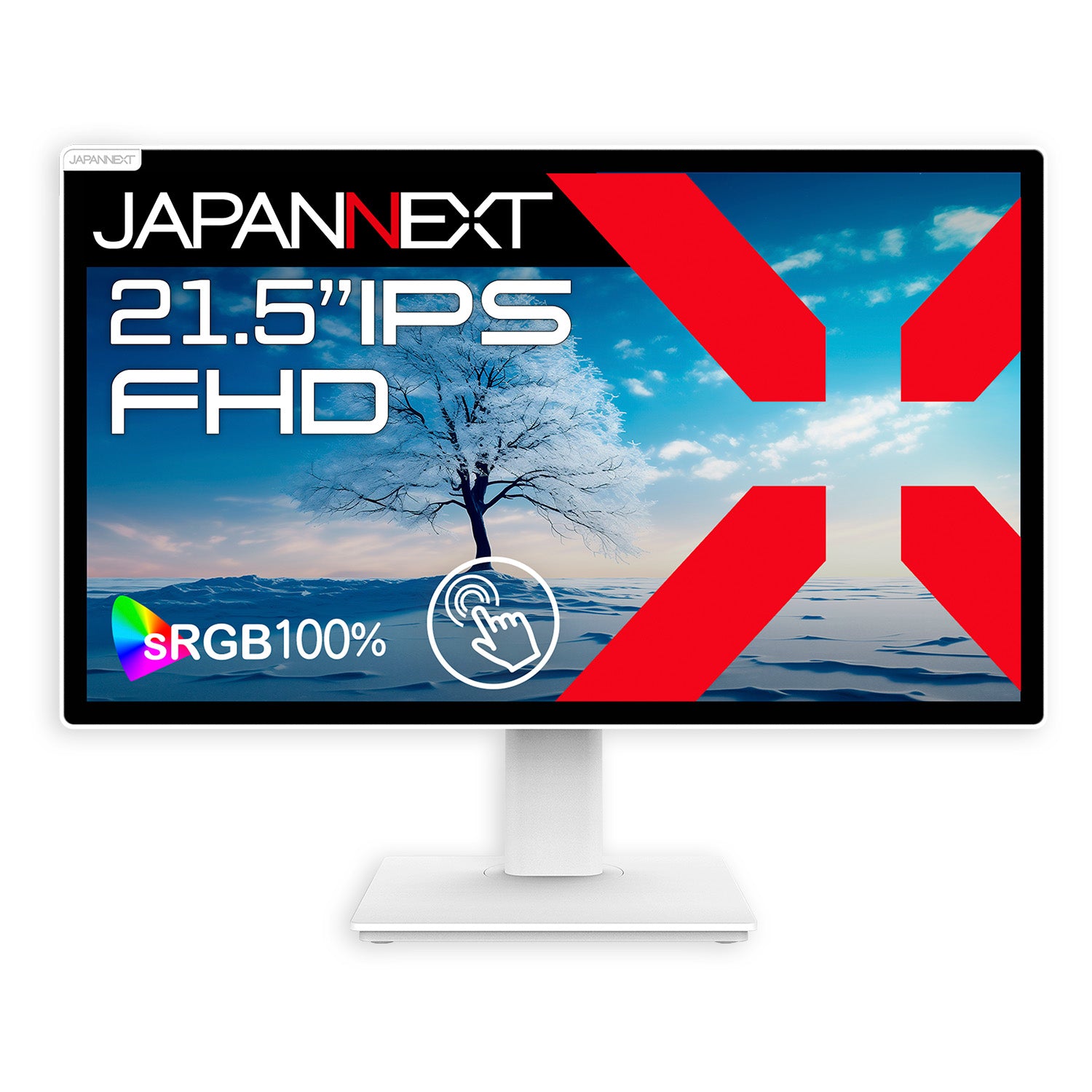 JAPANNEXT 21.5インチ IPSパネル搭載 マルチタッチ対応 フルHD 