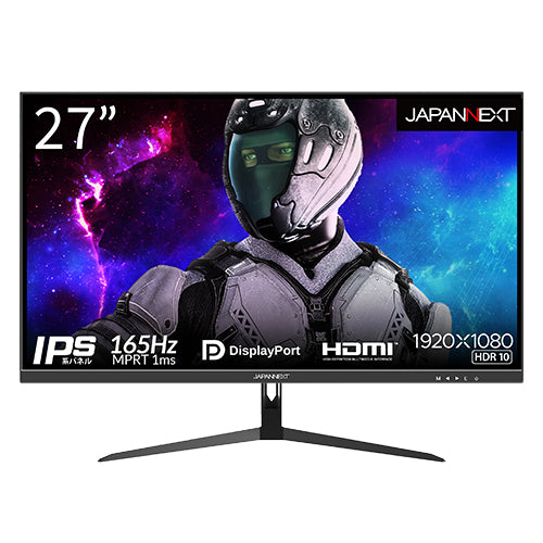 PC周辺機器JAPANNEXT 27インチ FHD 165hz ゲーミングモニター