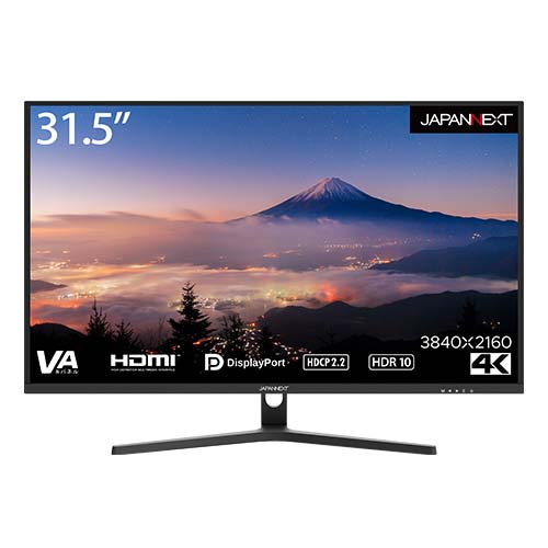 31.5インチ 4K モニタ　ディスプレイ　JN-V315UHDRC60W