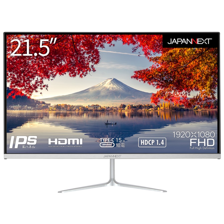 JAPANNEXT 21.5インチIPSパネル搭載 フルHD液晶モニター JN-IPS215FHD 