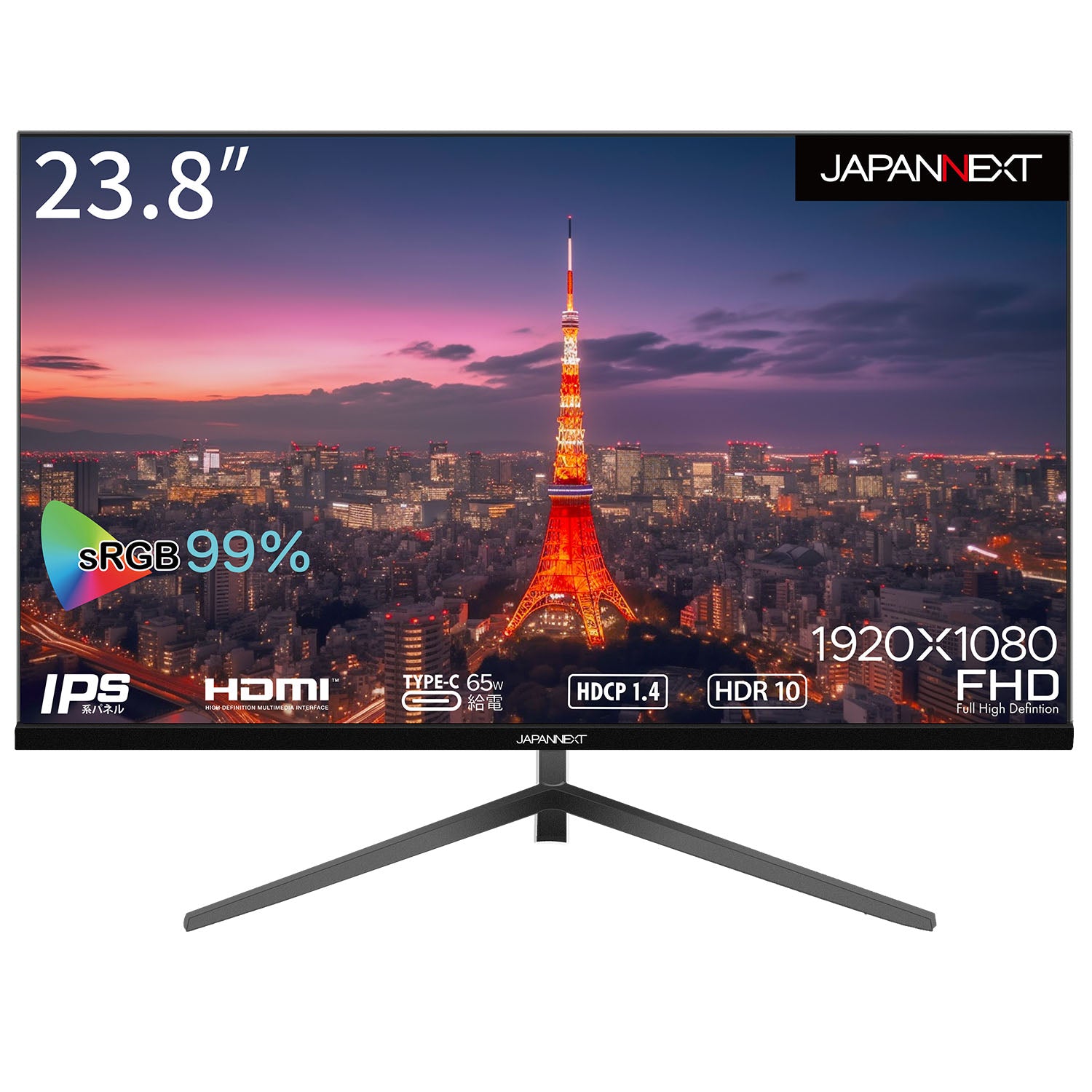 【生産完了】JN-IPS2380FHD-C65W-N