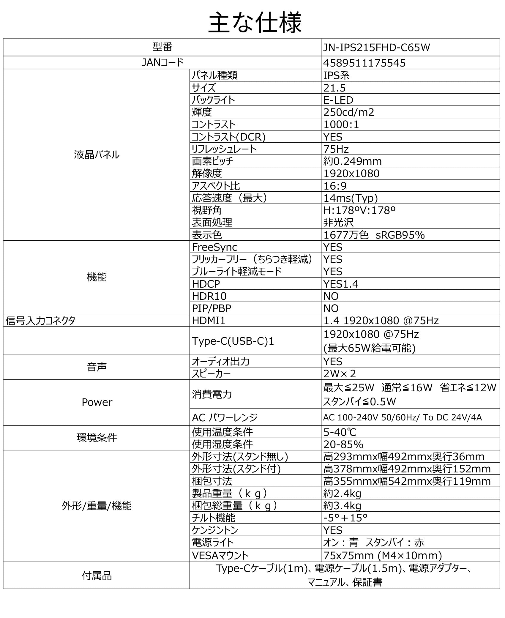 JN-IPS215FHD-C65W
