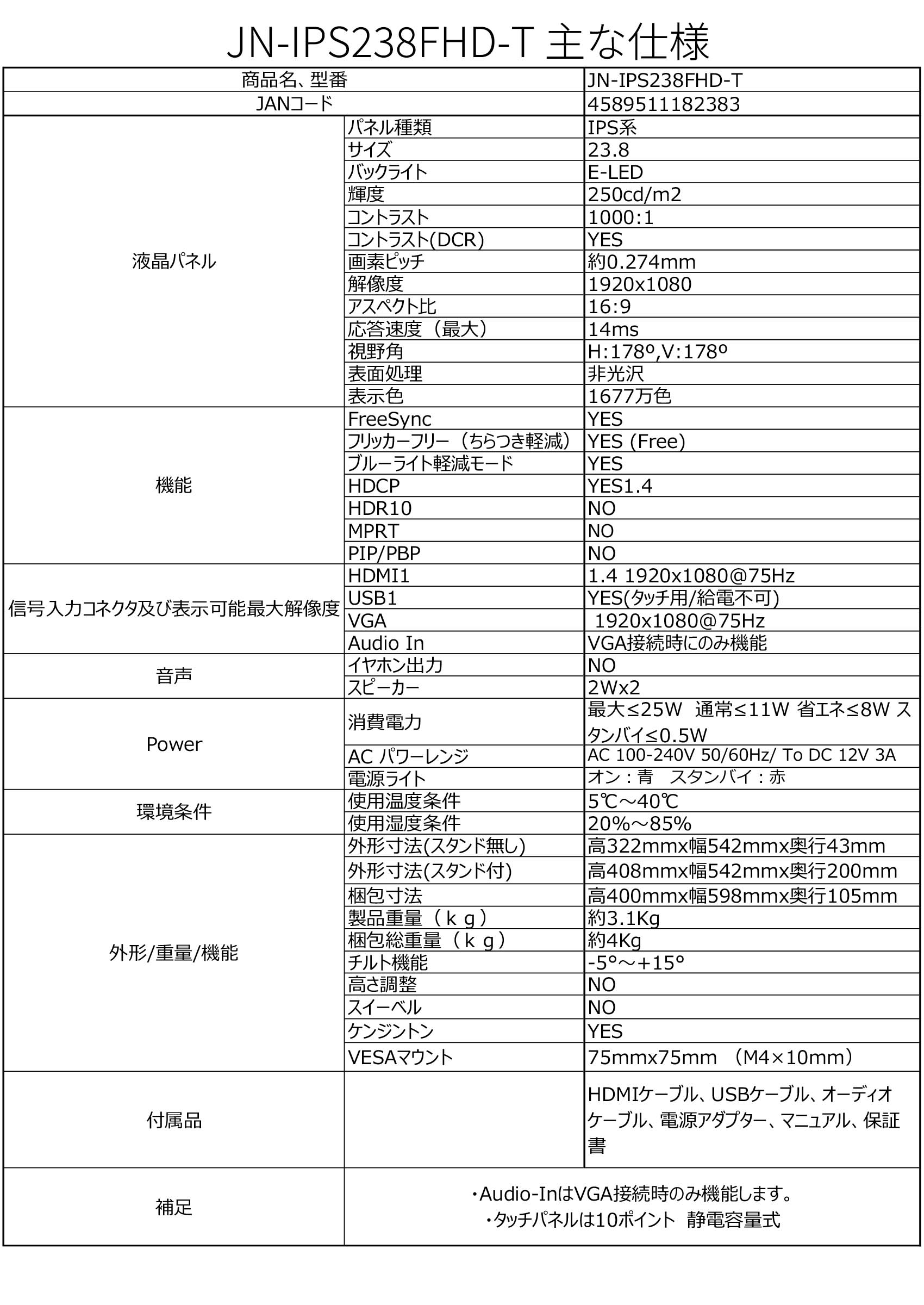 JN-IPS238FHD-T