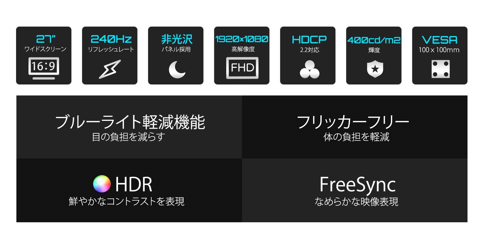 【生産完了】JN-IPS27FHDR240