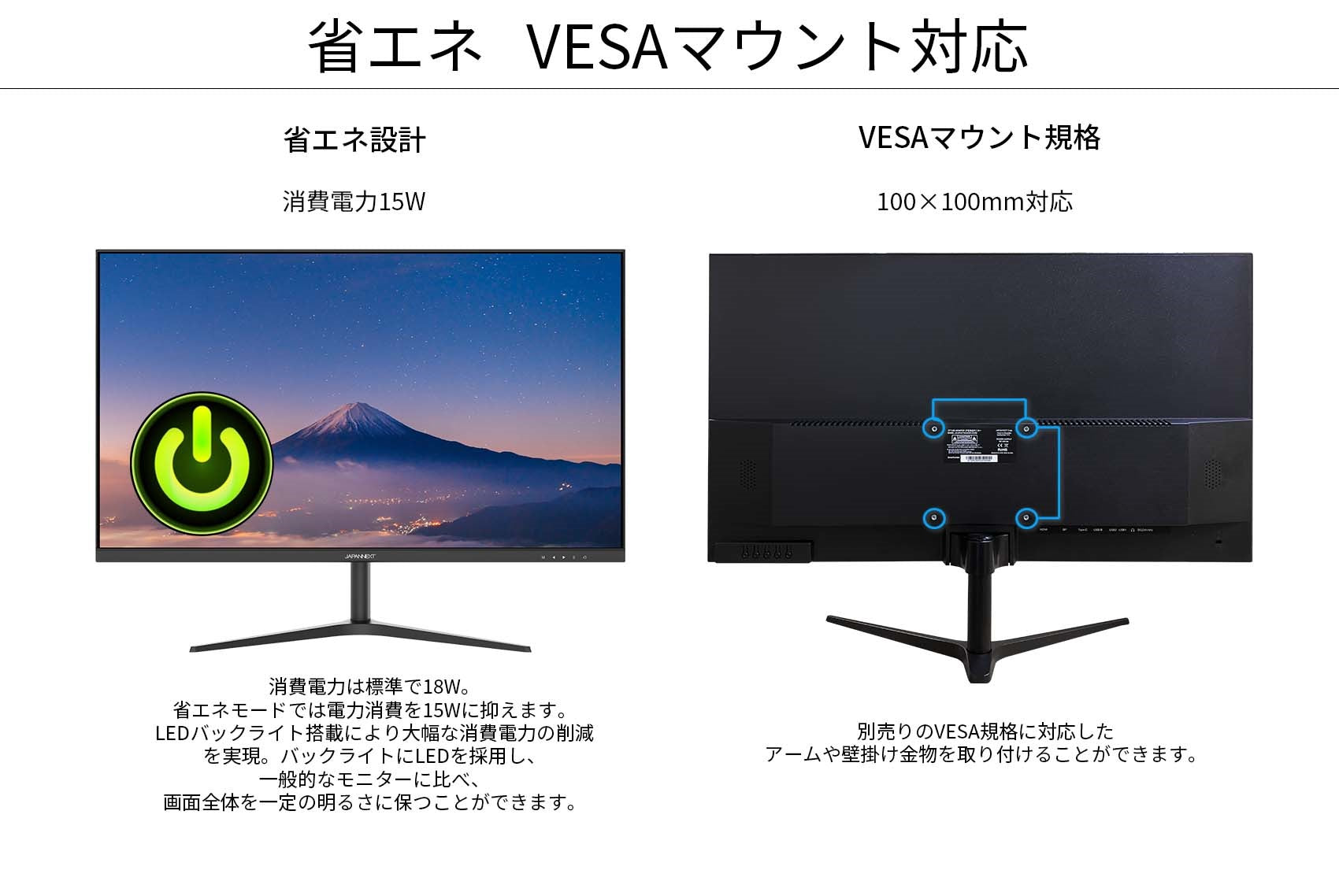 【生産完了】JN-IPS27WQHDR-C65W