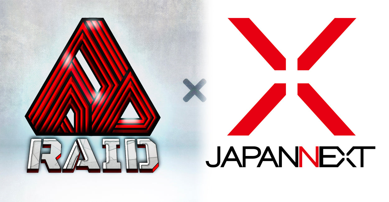 JAPANNEXTとe-Sportsチーム 「RAID」が スポンサー契約を締結