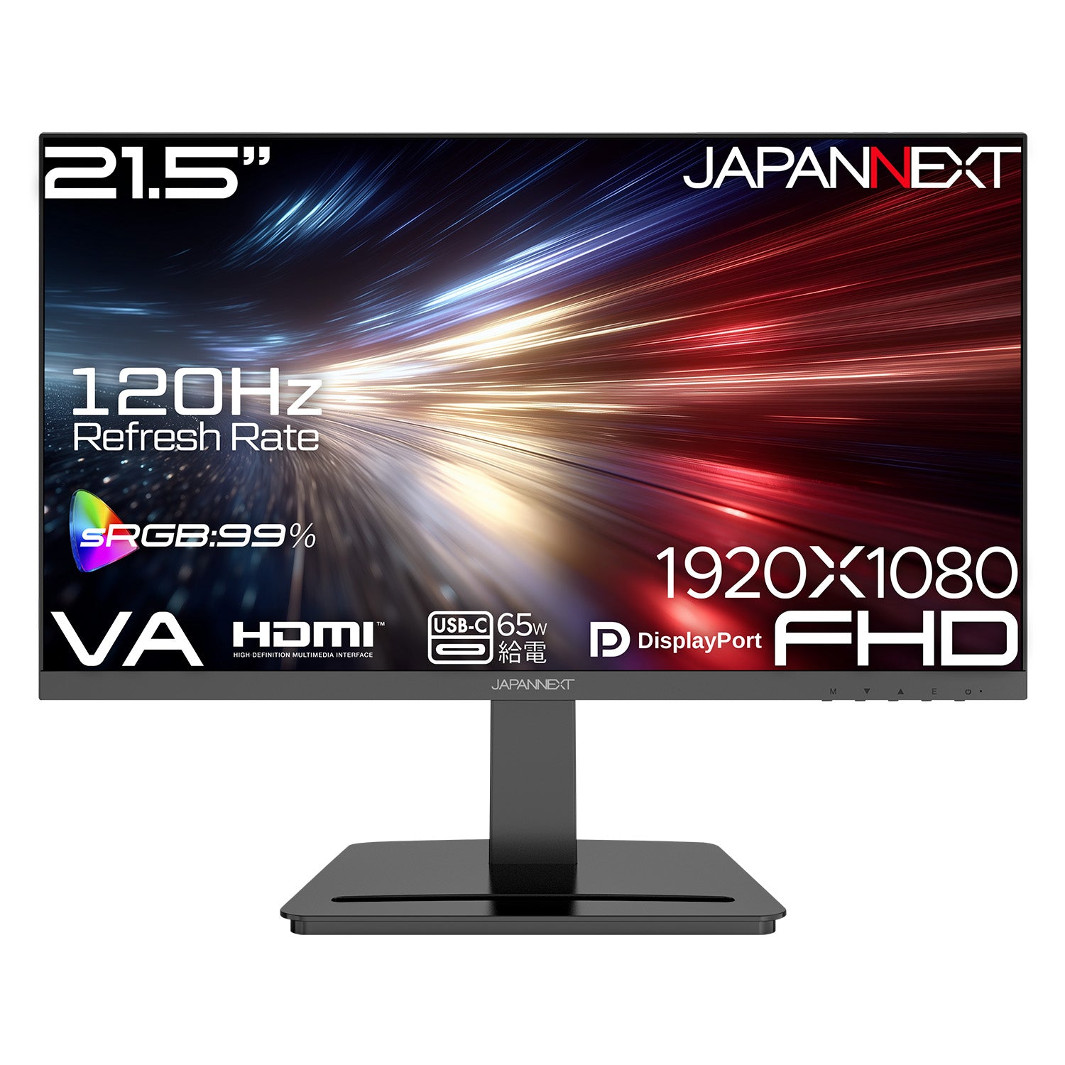 JAPANNEXT 21．5インチ フルHD usb-c接続 pd 動作確認済み JAPANNEXT が 21.5