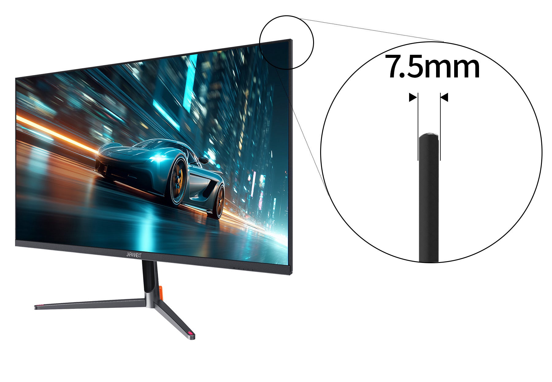 ECサイト限定】JAPANNEXT 24.5インチ VAパネル搭載 240Hz/1ms(MPRT