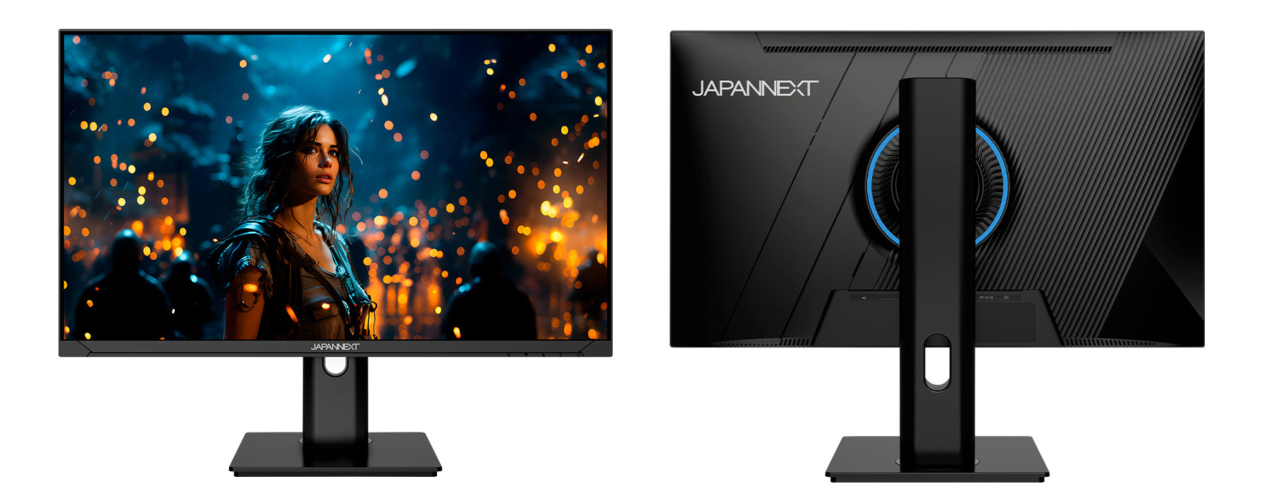 JAPANNEXT 27インチ TNパネル搭載 165Hz対応 WQHD(2560x1440)解像度 ゲーミングモニター  JN-27GT165WQHDR-HSP HDMI DP HDR400相当 sRGB:99% PS5 WQHD:120Hz接続 PBP/PIP機能  高さ調整 ピボット機能搭載