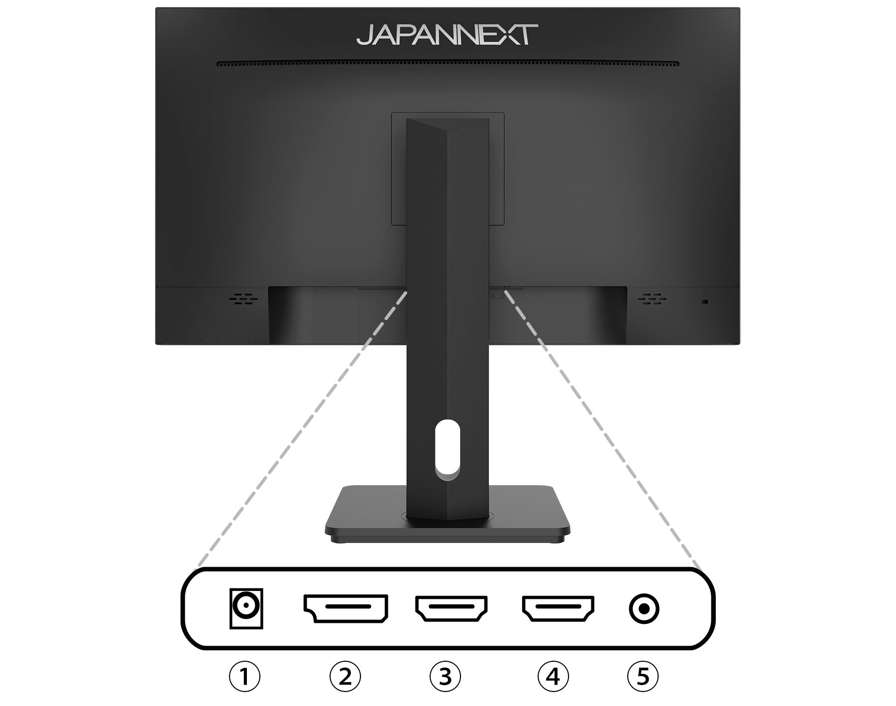 JAPANNEXT 27インチ IPSパネル搭載 WQHD(2560x1440)解像度液晶 モニター JN-27IPS4FLWQHDR-HSP  HDMI DP 4辺フレームレスモデル 高さ調整 ピボット機能搭載