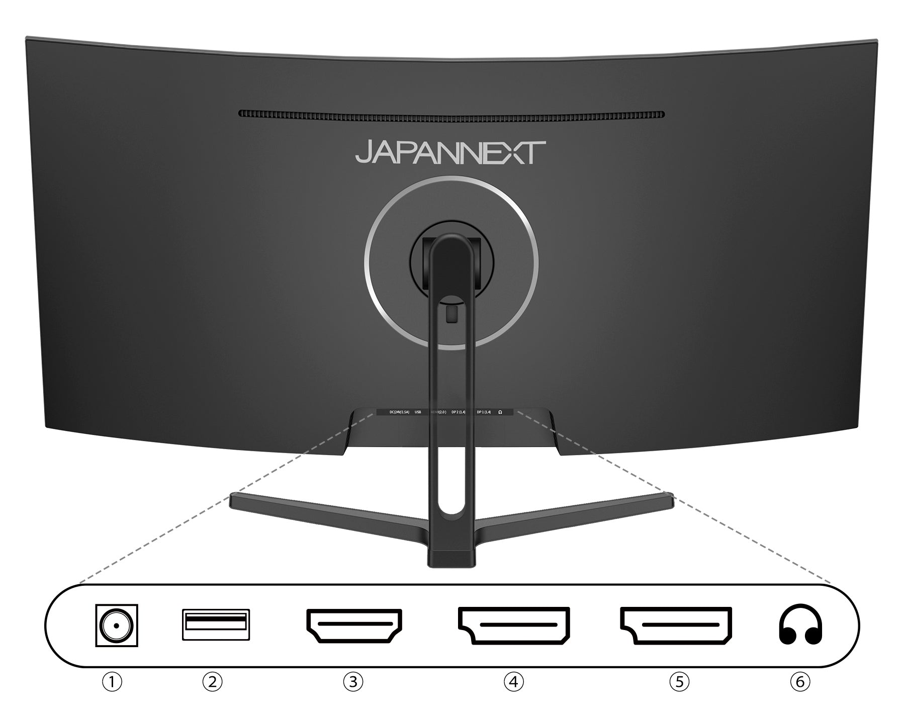 JAPANNEXT 34インチ VAパネル搭載 165Hz対応 UWQHD(3440x1440)解像度 ...