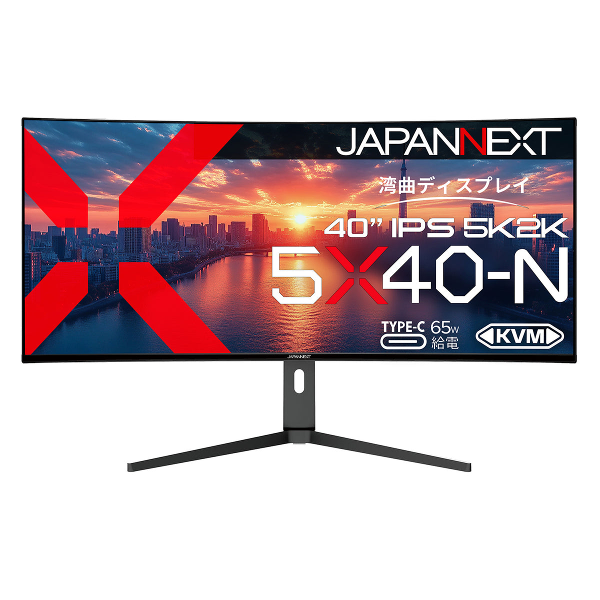 JAPANNEXT 40インチ IPSパネル搭載 5K2K(5120x2160)解像度 ウルトラ 