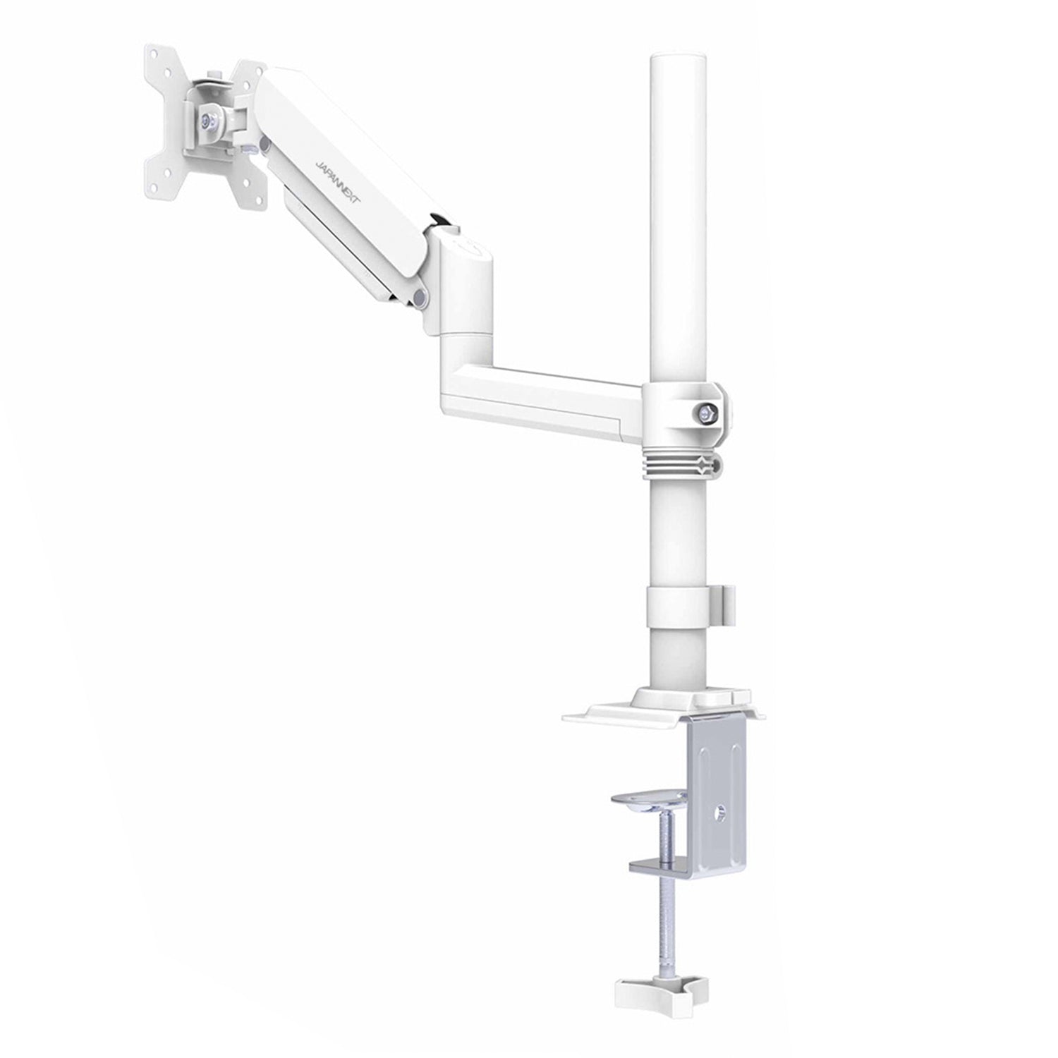 JAPANNEXT モニターアーム(ホワイト) JN-A-G210A1CH-W 21.5～32インチ