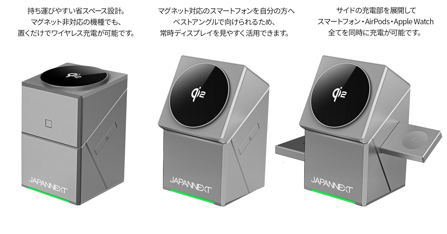 コンパクトスタイル/ディスプレイスタイル/フルアクティブスタイル　