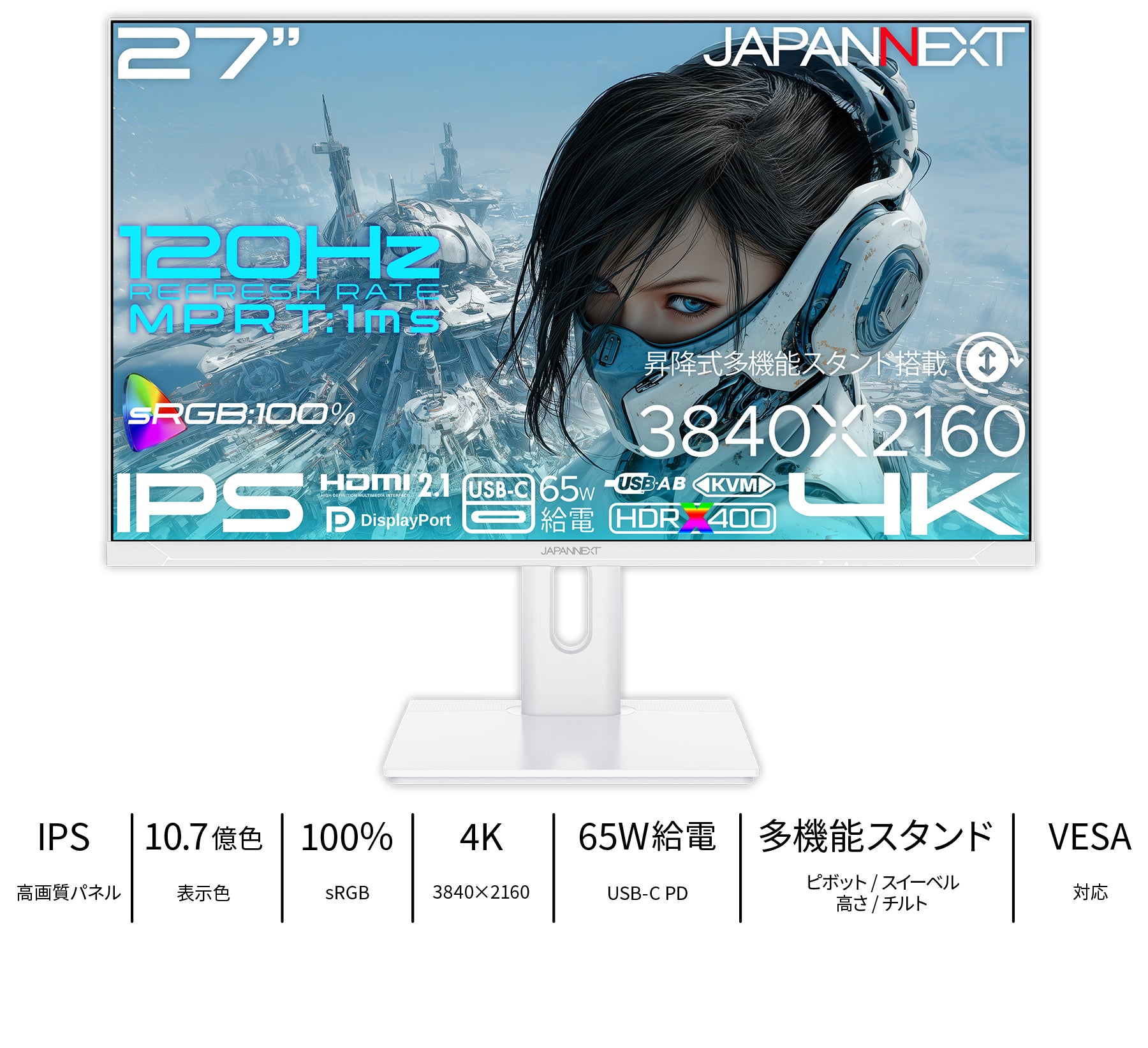 JN-Ei27G120U2-HSPC6-W