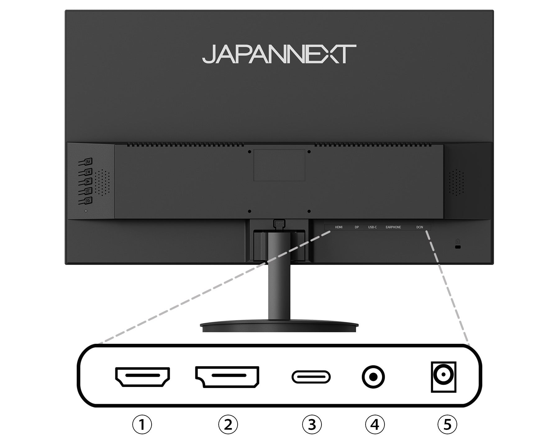 JAPANNEXT 23.8インチ IPSパネル搭載 WQHD(2560×1440)解像度 液晶