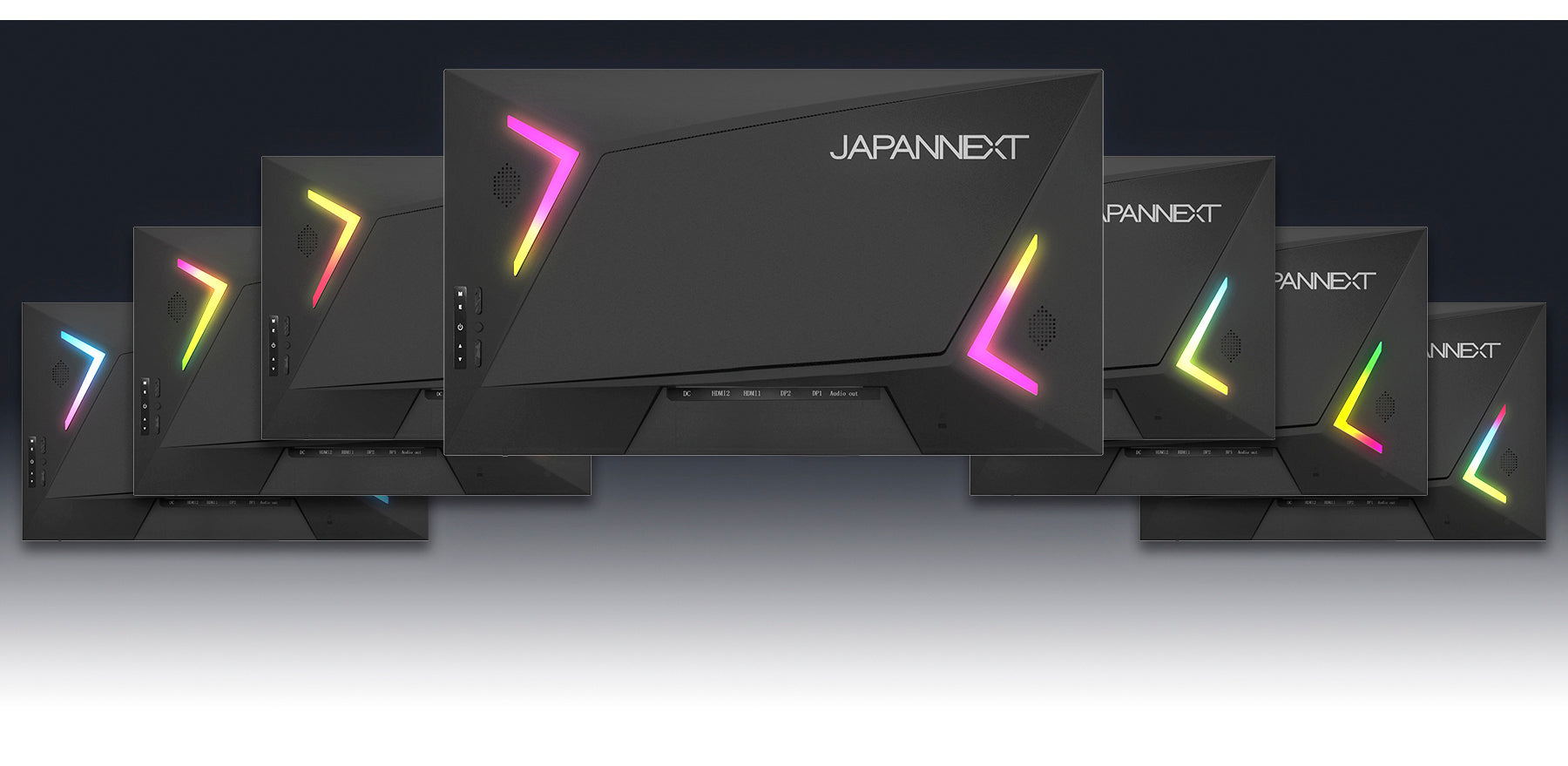 JAPANNEXT 24.5インチIPSパネル 240Hz対応ゲーミングモニター JN