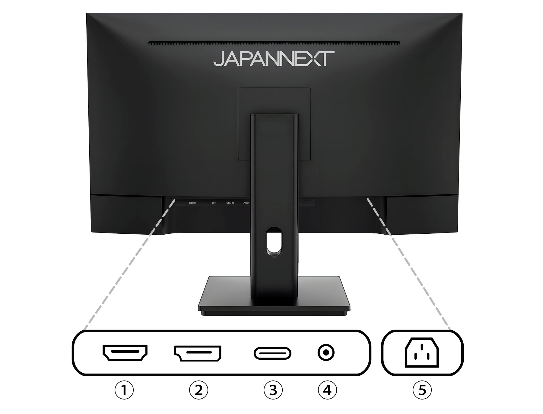JAPANNEXT 24インチ 4Kディスプレイ IPS USB-C 65W給電 JAPANNEXT 24インチ 4Kディスプレイ IPS USB-C 65W給電 JAPANNEXT 24